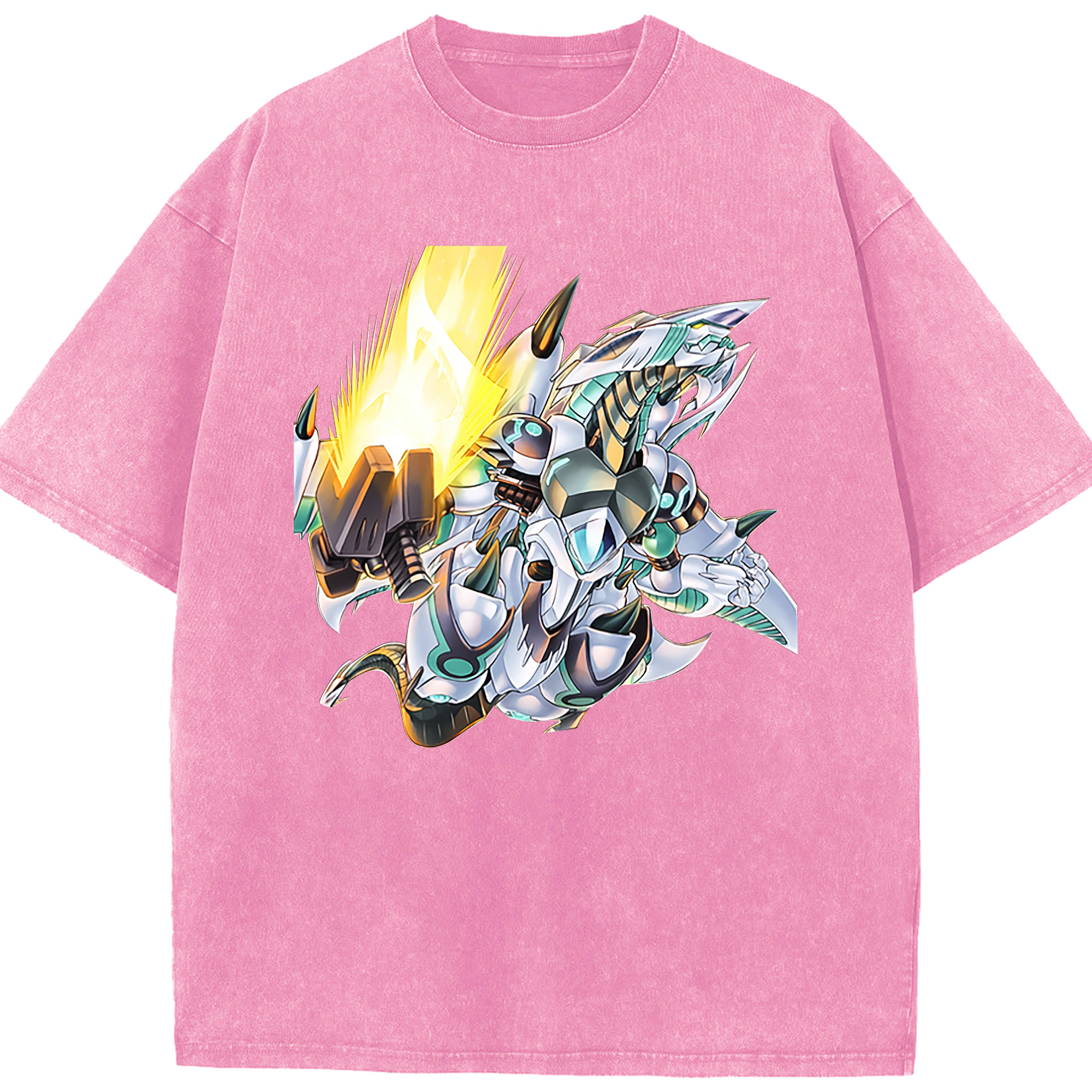 （画像用） 遊☆戯☆王 Yu-Gi-Oh! 綿100% ヴィンテージ風 半袖Tシャツ（フロントプリント）
